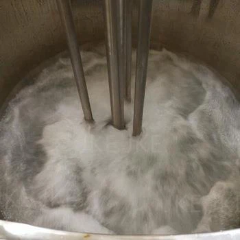 Effect of emulsion head on material treatment