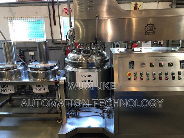 vacuum homogenizer mixer