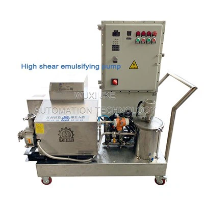 Hish Shear sanitarni linijski homogenizator