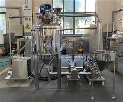 Industrijski stroj za miješanje tekućine u prahu